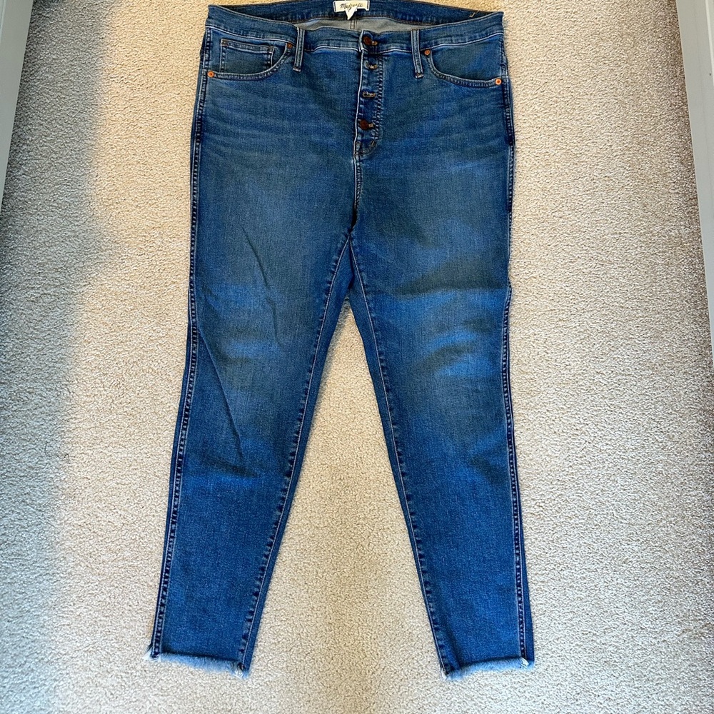 Madewell 10” High Rise Skinny